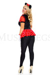 Plus Size Polka Dot Mouse Costume