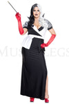 Plus Size Cruel Villain Costume