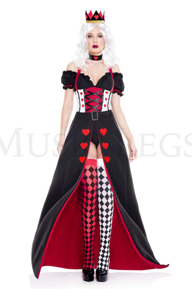 Music Legs Enchanting Royal Heart Queen