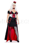 Plus Size Enchanting Royal Heart Queen Costume