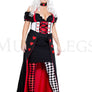 Plus Size Enchanting Royal Heart Queen Costume