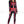 1 PC. includes: Skeleton red print catsuit