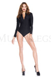 Long Sleeve Zip Up Teddy
