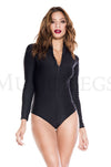 Long Sleeve Zip Up Teddy
