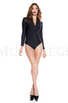 Long Sleeve Zip Up Teddy