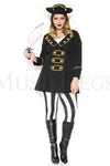 Plus Size High Class Pirate
