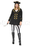 Plus Size High Class Pirate