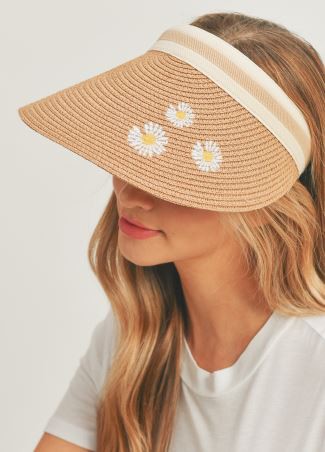 Dasiy Straw Visor  Hats