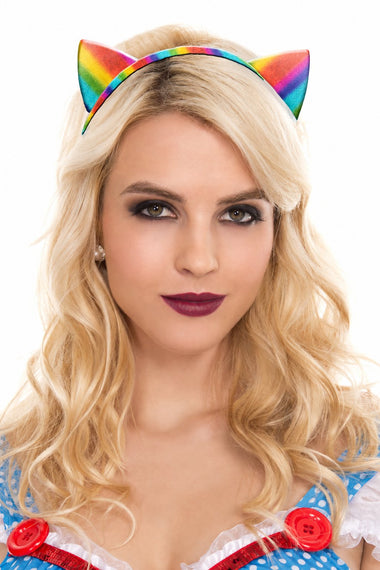 Rainbow Cat Headband
