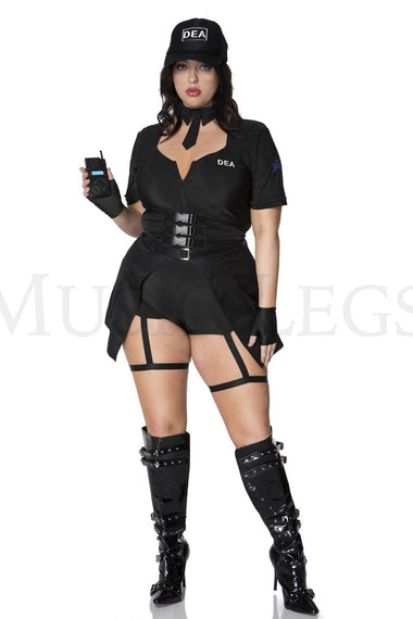 Music Legs Dea Agent Plus Size