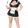Plus Size Sexy French Maid