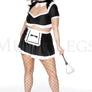 Plus Size Sexy French Maid