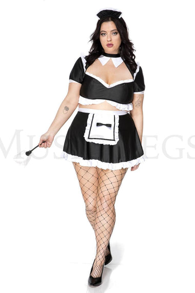 Plus Size Sexy French Maid