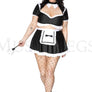 Plus Size Sexy French Maid