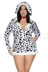 Plus Size Doggy Dalmatian Dress