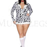 Plus Size Doggy Dalmatian Dress