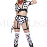 Dalmatian Cow Girl