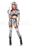 Dalmatian Cow Girl