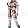 Dalmatian Cow Girl