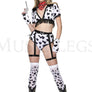 Dalmatian Cow Girl