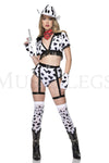 Dalmatian Cow Girl