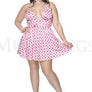 Plus Size Pink Doll Dress