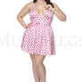 Plus Size Pink Doll Dress
