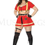 Plus Size Hot Firefighter