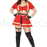 Plus Size Hot Firefighter