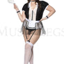 Plus Size Naughty French Maid