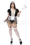 Plus Size Naughty French Maid