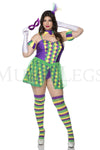Plus Size Mardi Gras Babe