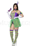 Plus Size Mardi Gras Babe