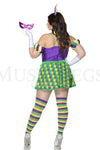 Plus Size Mardi Gras Babe