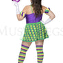Plus Size Mardi Gras Babe