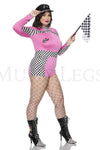 Plus Size Racer Babe