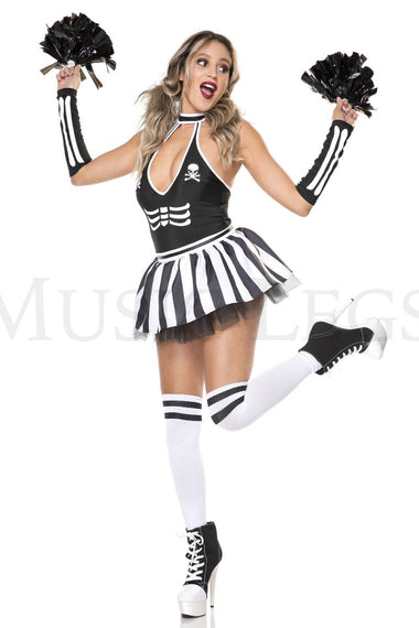 Music Legs Gothic Cheerleader