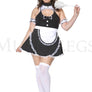 Plus Size Fancy French Maid