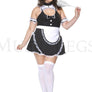 Plus Size Fancy French Maid