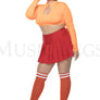 Plus Size Nerdy Detective