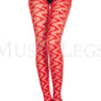 Swirl design pantyhose