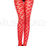 Swirl design pantyhose