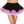 Contrast colored trim petticoat