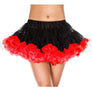 Contrast colored trim petticoat