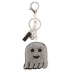 Ghost Halloween Rhinestone Keychain