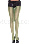 Shiny metallic spandex tights