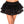 Lace trim mesh petticoat