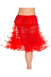 Long layered petticoat