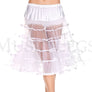 Long layered petticoat