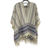 DIONA J FASHION AZTEC PRINT KIMONO ONE SIZE COLOR CAMEL